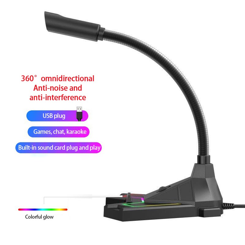 Micro Để Bàn M4 Rgb Usb Kèm Phụ Kiện | BigBuy360 - bigbuy360.vn