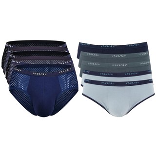 SET 05 quần lót thông khí dạng tam giác + 05 quần lót xuất Nhật dạng tam giác