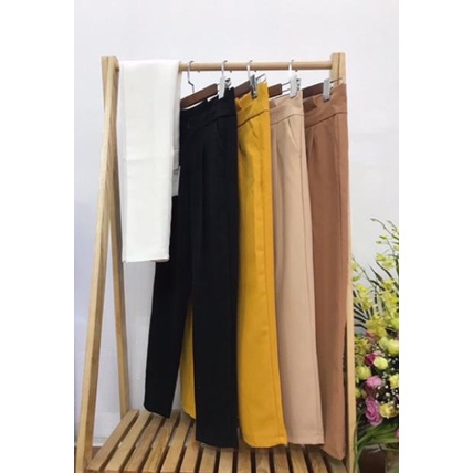 Quần Baggy Nữ  Lưng Cao Cạp Xếp Ly Siêu Hit Hot 2022 | BigBuy360 - bigbuy360.vn