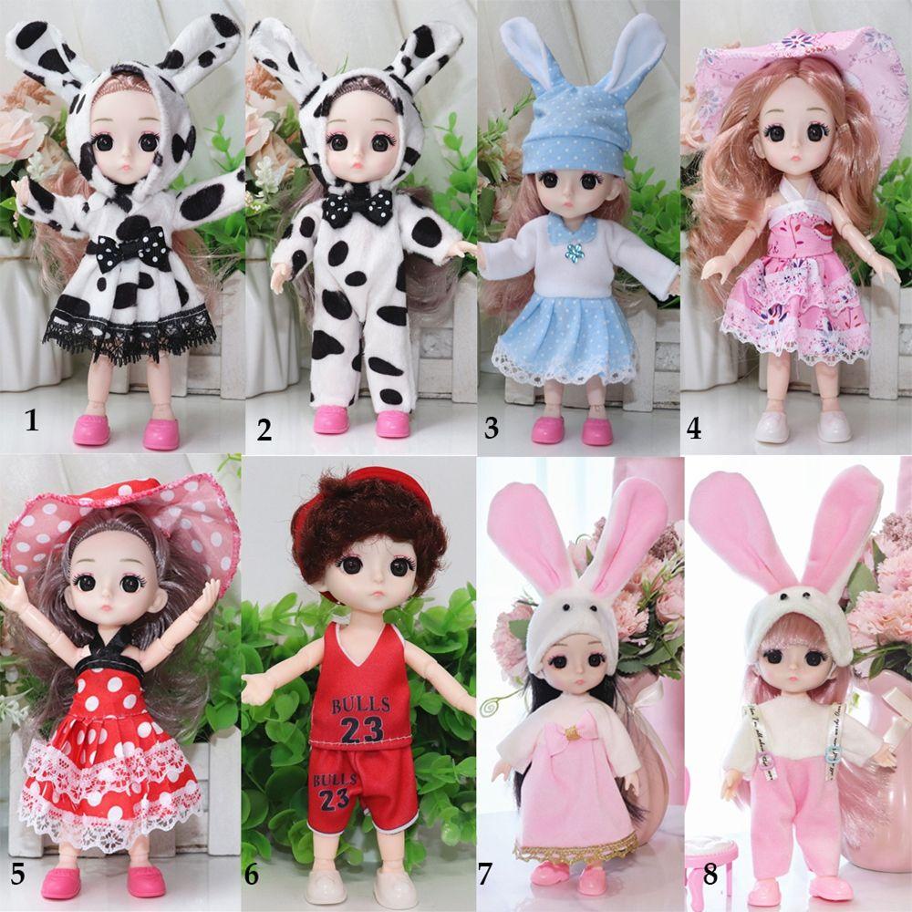 RAINBOW Đầm Đồ Chơi Búp Bê 1 / 12Bjd Molly Body Obitsu 11 Ob11 Ob11 Gsc 16~17cm