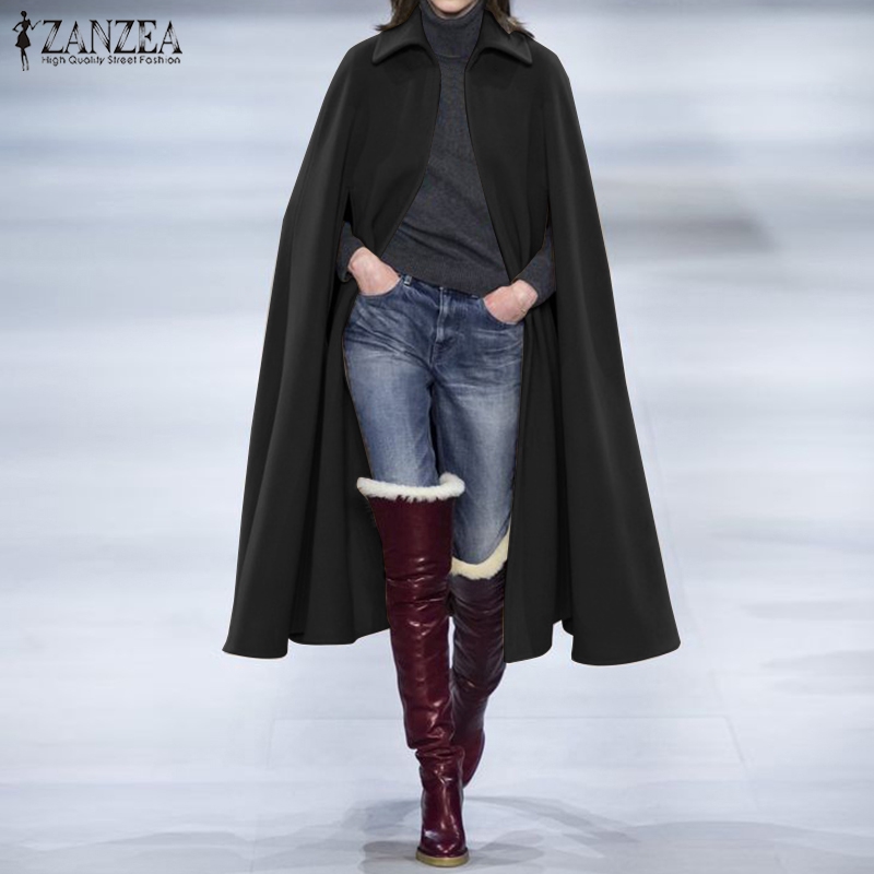 Áo choàng ZANZEA form rộng thời trang dành cho nữ | BigBuy360 - bigbuy360.vn