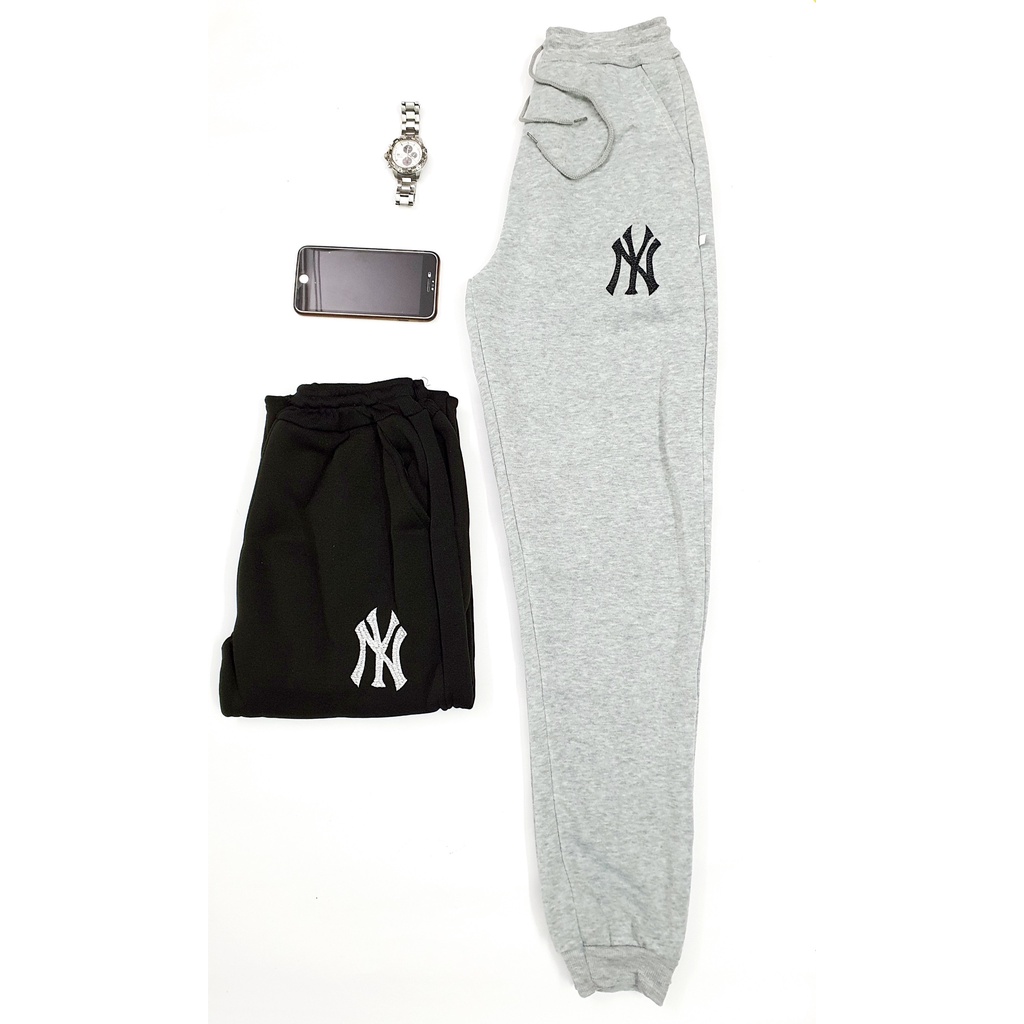 Quần Nỉ Nam Đẹp, Quần Jogger Nam Dáng Hàn Màu Trơn Chất Nỉ Bông NY