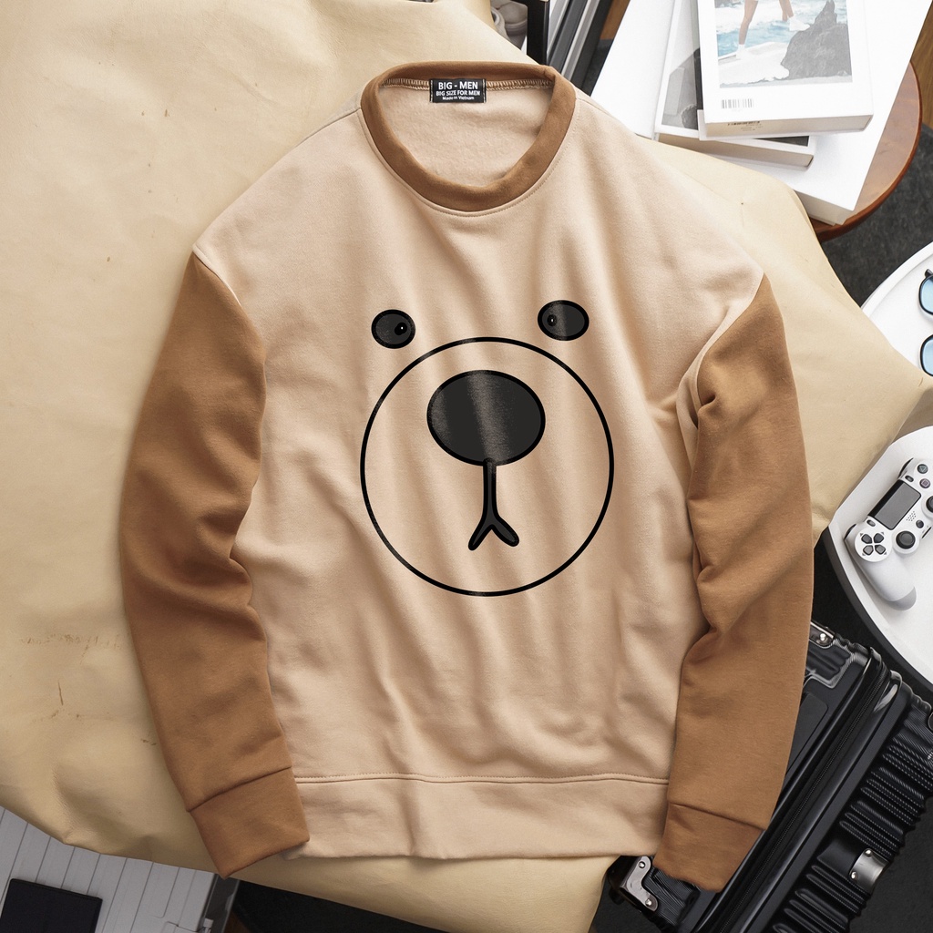 Bigsize - Áo sweater big size 85-130kg in hình dễ thương