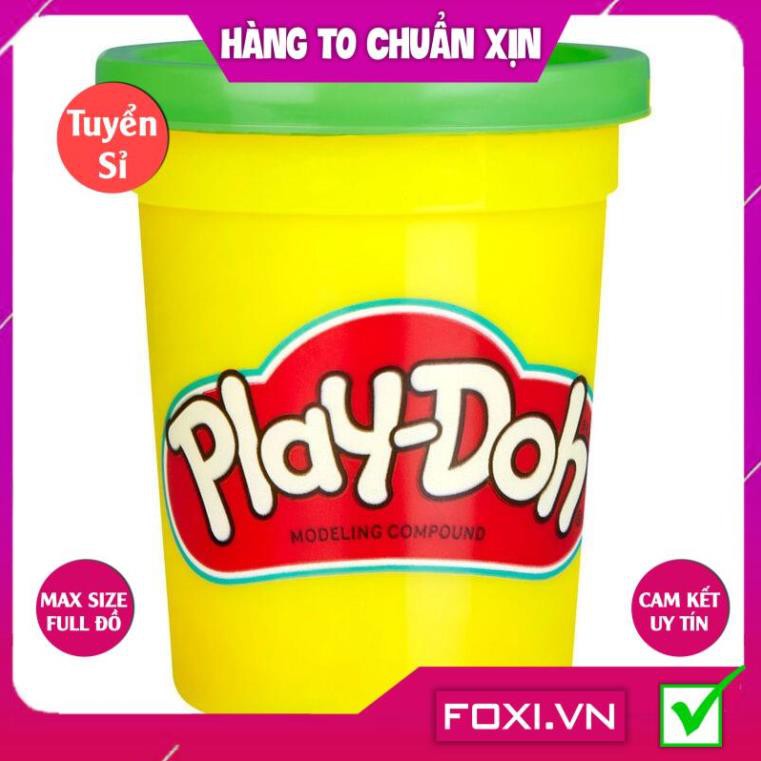 SET 4-6 Hộp Đất Nặn an toàn Play Doh loại To-Hàng VNXK CLC-Tăng trí tưởng tượng và sự khéo léo