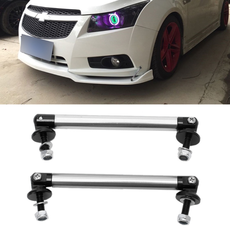 Set 2 thanh đỡ thanh cản trước sau có thể điều chỉnh thông dụng cho xe hơi