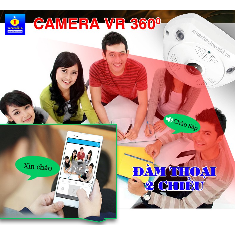 CAMERA IP VR 360 ĐỘ - THẾ HỆ MỚI