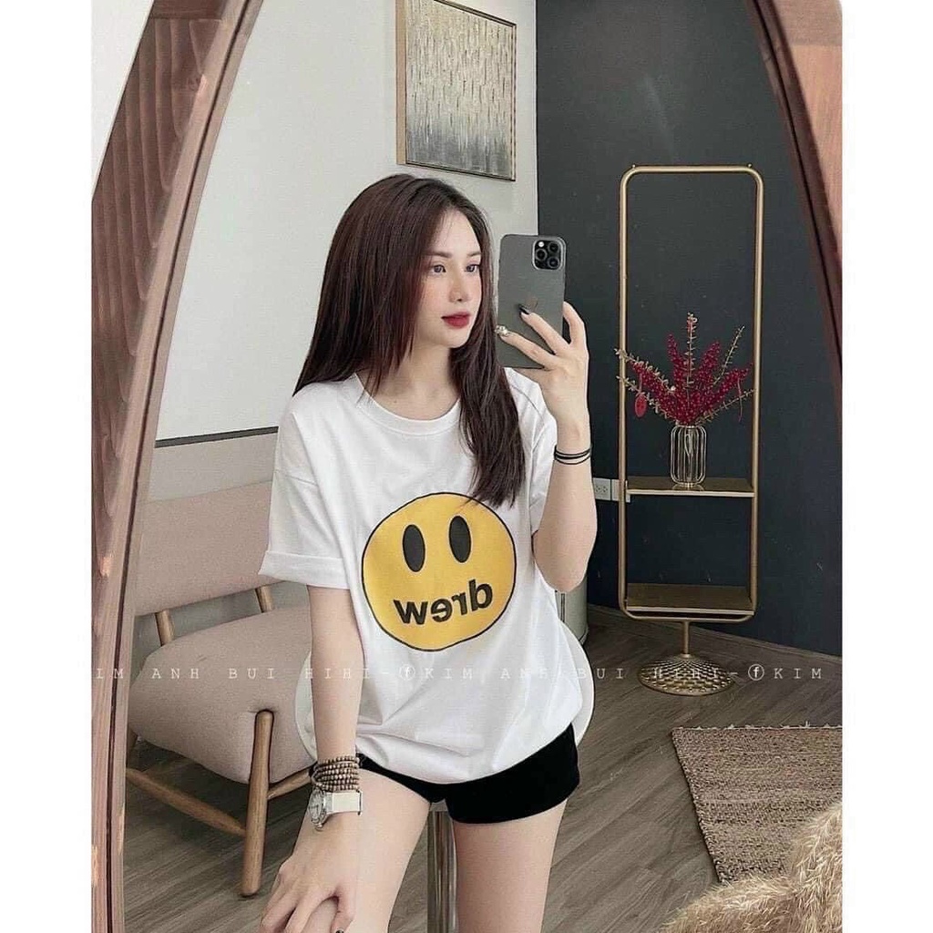 ÁO THUN CREW HÓT HÓT. Phom rộng tay lỡ 40-70kg