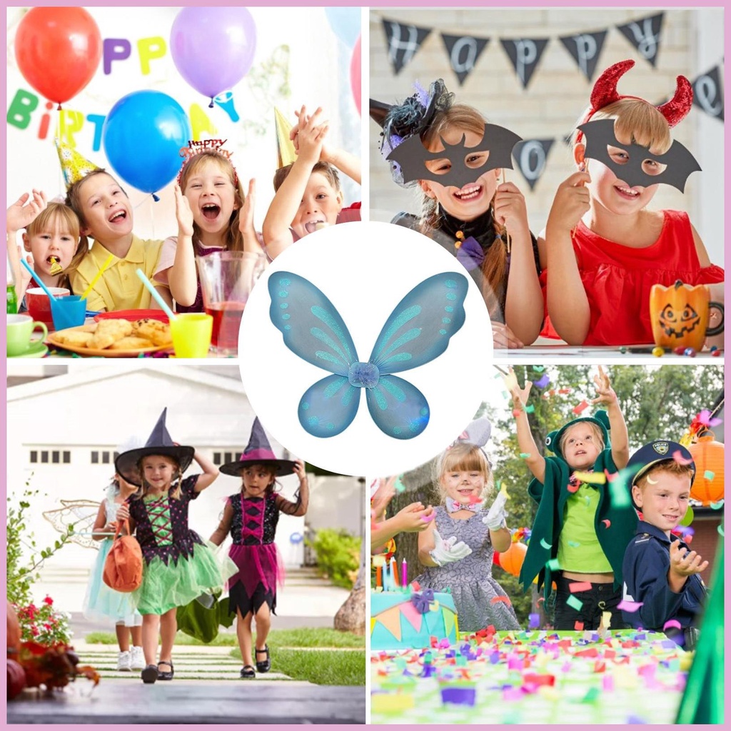 Đôi Cánh Bướm Hóa Trang Lễ Tạ Ơn Cho Bé Gái