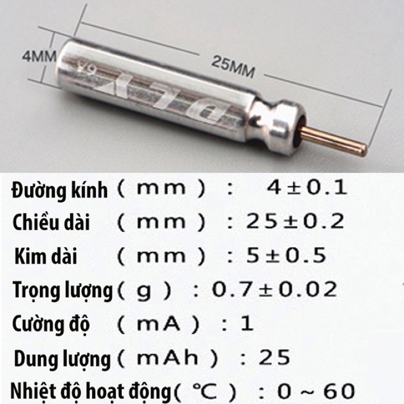 Pin Phao Câu Đài Đêm CR425