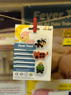Miếng dán nhiệt kế Fever track