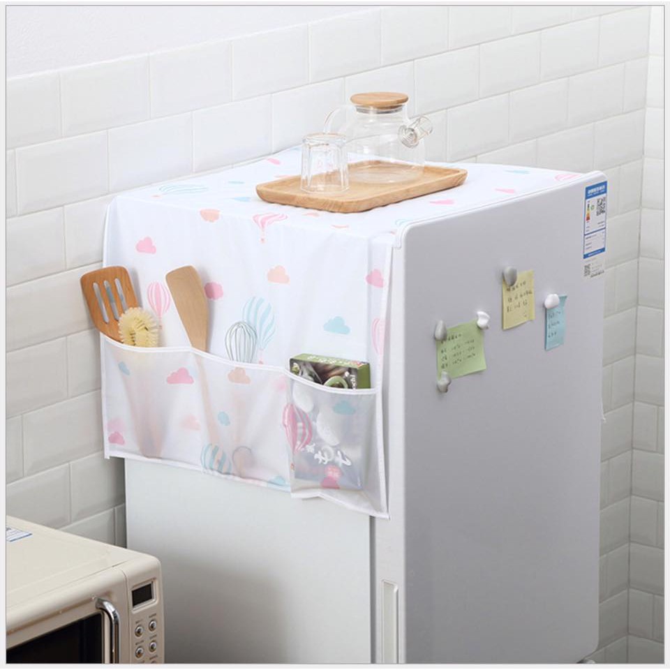 Tấm Phủ Tủ Lạnh Có Túi Đựng