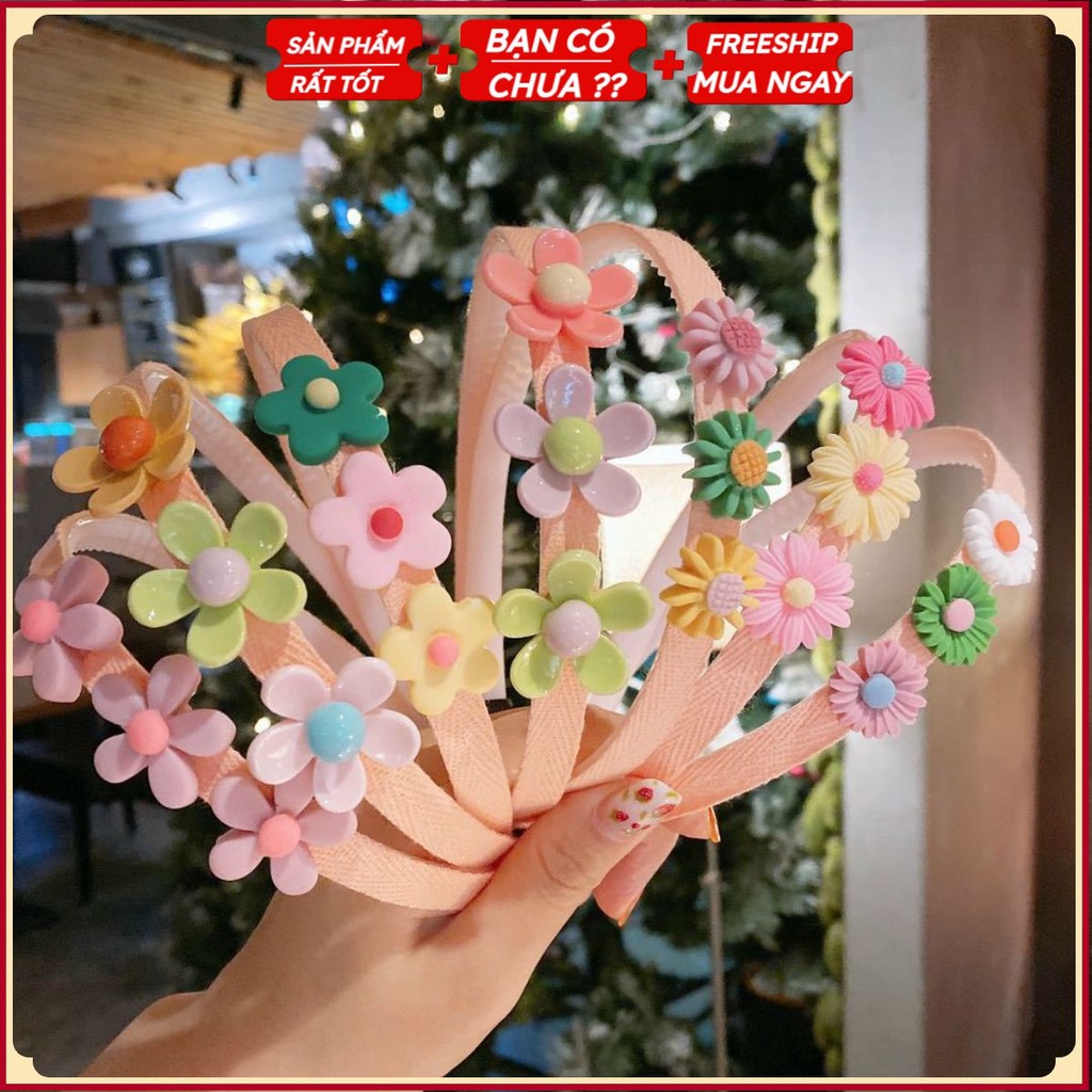 PVN24573 Bờm tóc đính họa tiết dễ thương cho bé T2