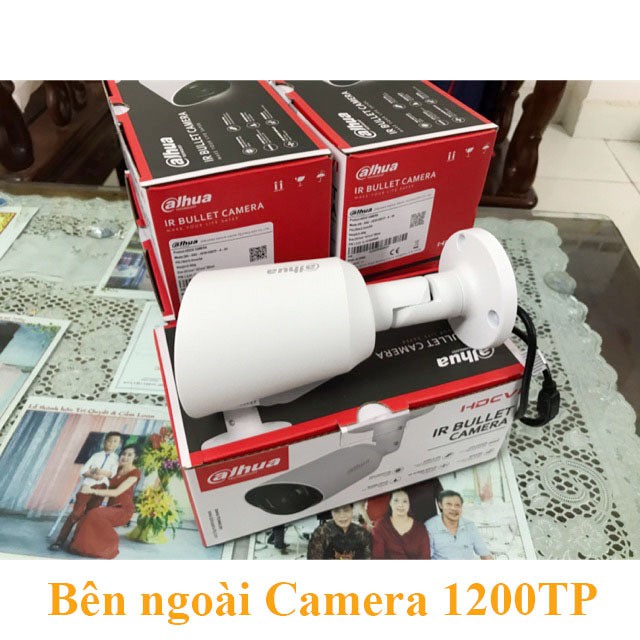 Camera an ninh Dahua HAC HFW 1200TP S4 thân dài 2.0 Tích hợp chống ngược sáng,chống nước,hình ảnh Full HD- BH 24 THÁNG