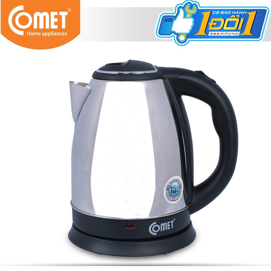 Bình đun siêu tốc Comet CM8215 1.5L {dhtn}