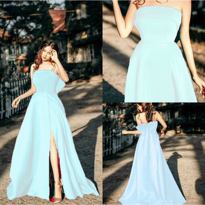 đầm maxi cúp nơ lưng cao cấp ( ảnh và video thật 1000% )size s/M/L/xl