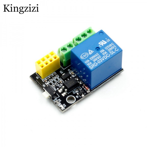 Mô Đun Rơ Le WiFi Esp8266 ESP-01S 5v Cho Điện Thoại Thông Minh app ESP-01