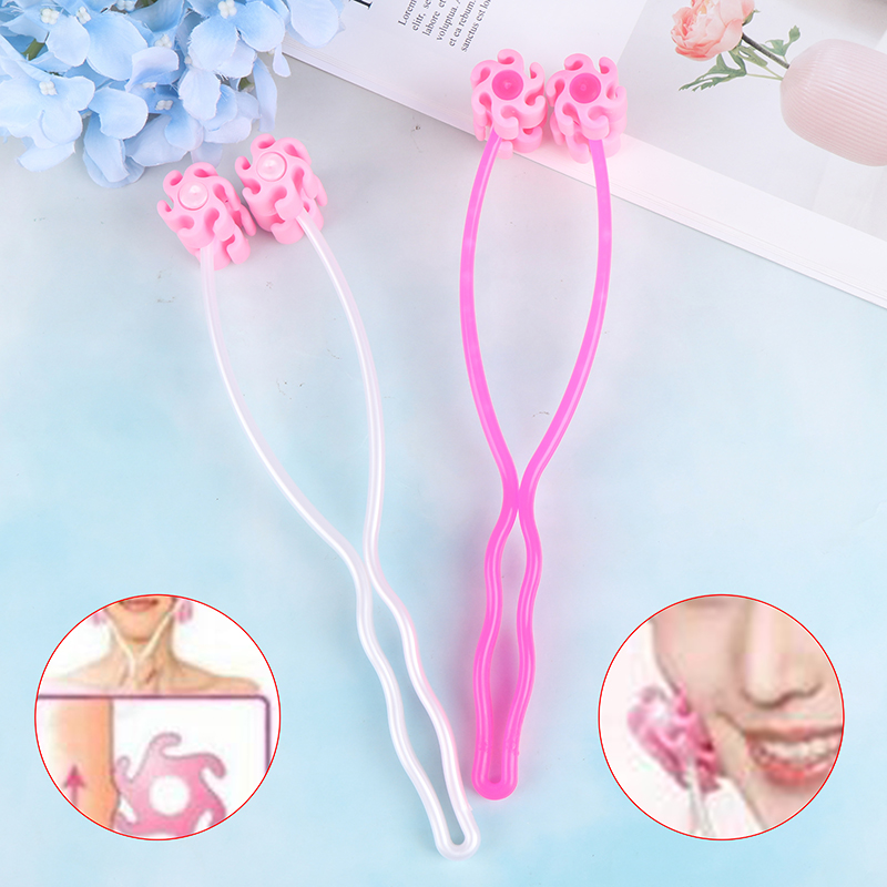 (Hàng Mới Về) Cây Lăn Mát Xa Mặt Hình Hoa Mận