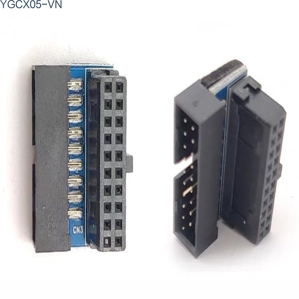 Đầu Chuyển Đổi Usb 3.0 20pin Sang Ổ Cắm 19pin Cho Bo Mạch Chủ | BigBuy360 - bigbuy360.vn