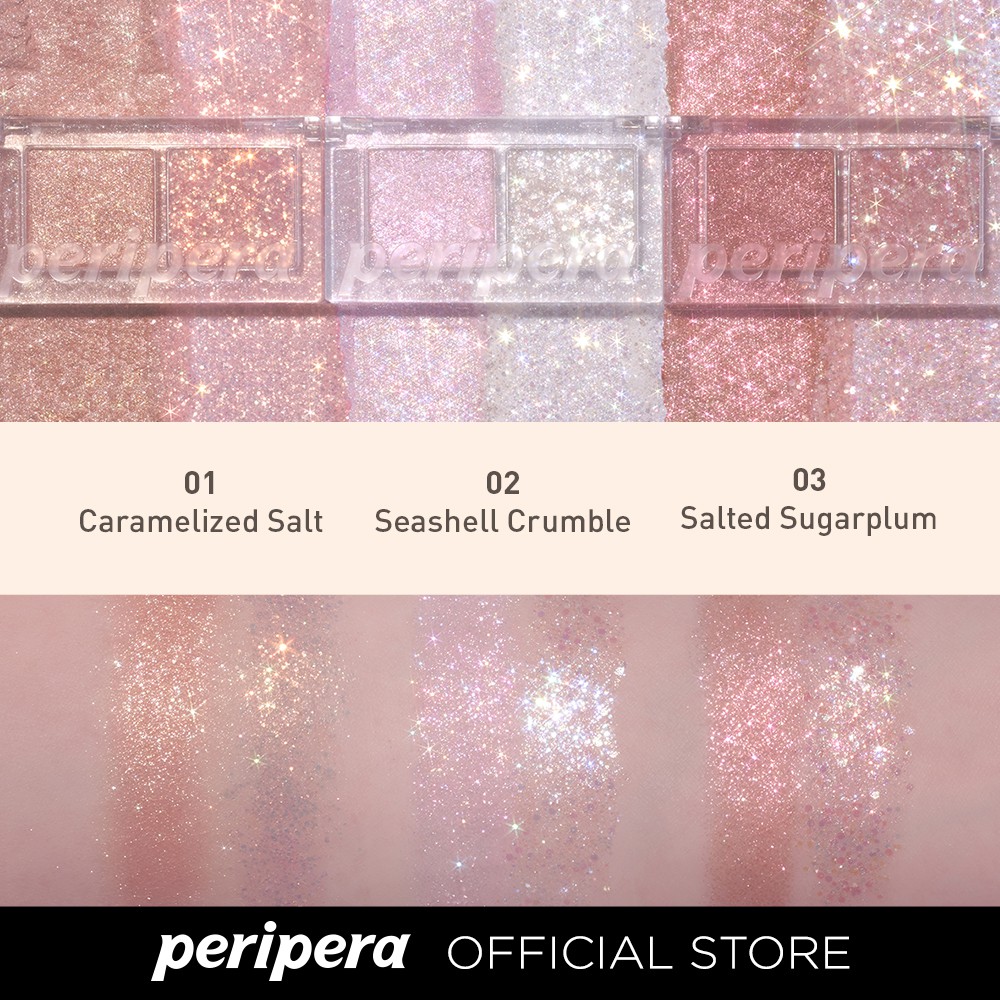 Bảng phấn mắt Peripera hai màu long lanh thời trang 2.8g
 | BigBuy360 - bigbuy360.vn