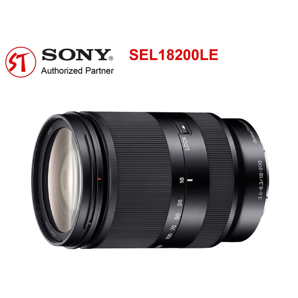Ống kính máy ảnh SEL18200LE ngàm E 18–200mm F3.5–6.3 OSS LE