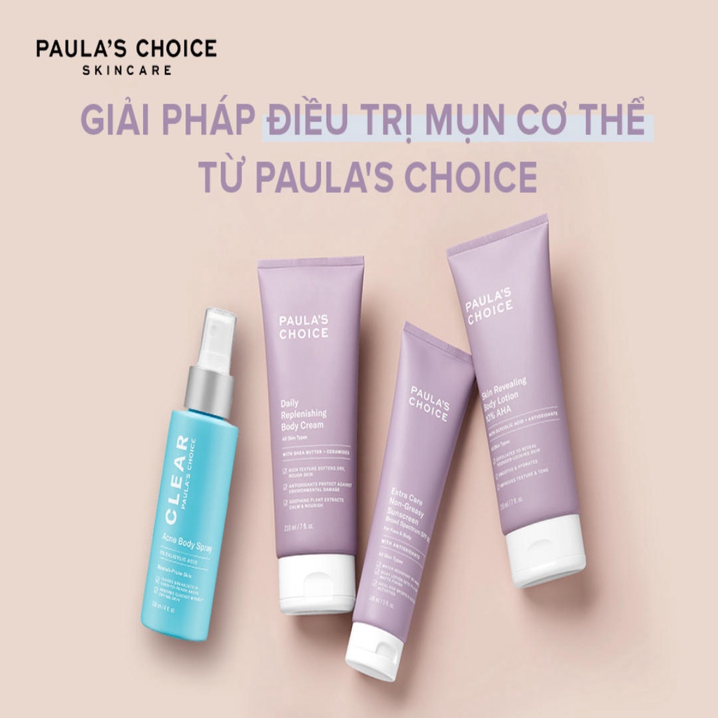 [PAULA'S CHOICE] Kem chống nắng siêu chịu nước Extra Care Non - Greasy Sunscreen Broad Spectrum SPF 50 (Mã 2320)