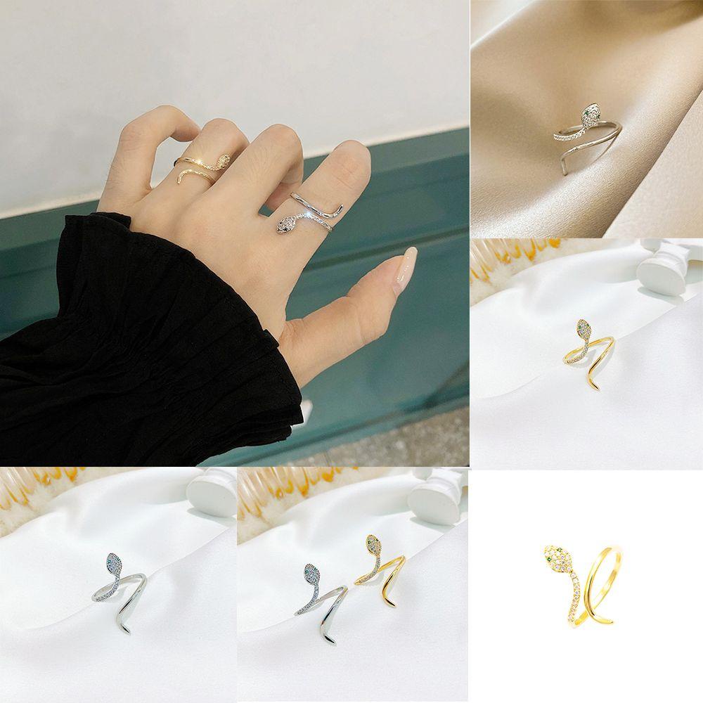 BORAG Nhẫn Hở Trang Sức Halloween Đơn Giản Có Thể Điều Chỉnh Kích Cỡ