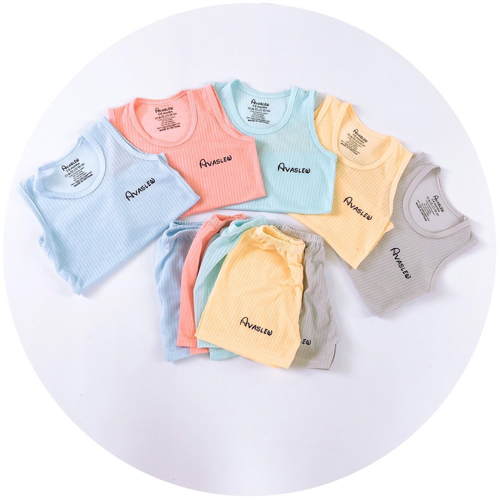 SALE!!! Bộ ba lỗ tăm thông hơi bé trai bé gái - [JIMMY SHOP-link: pthhanh1993]