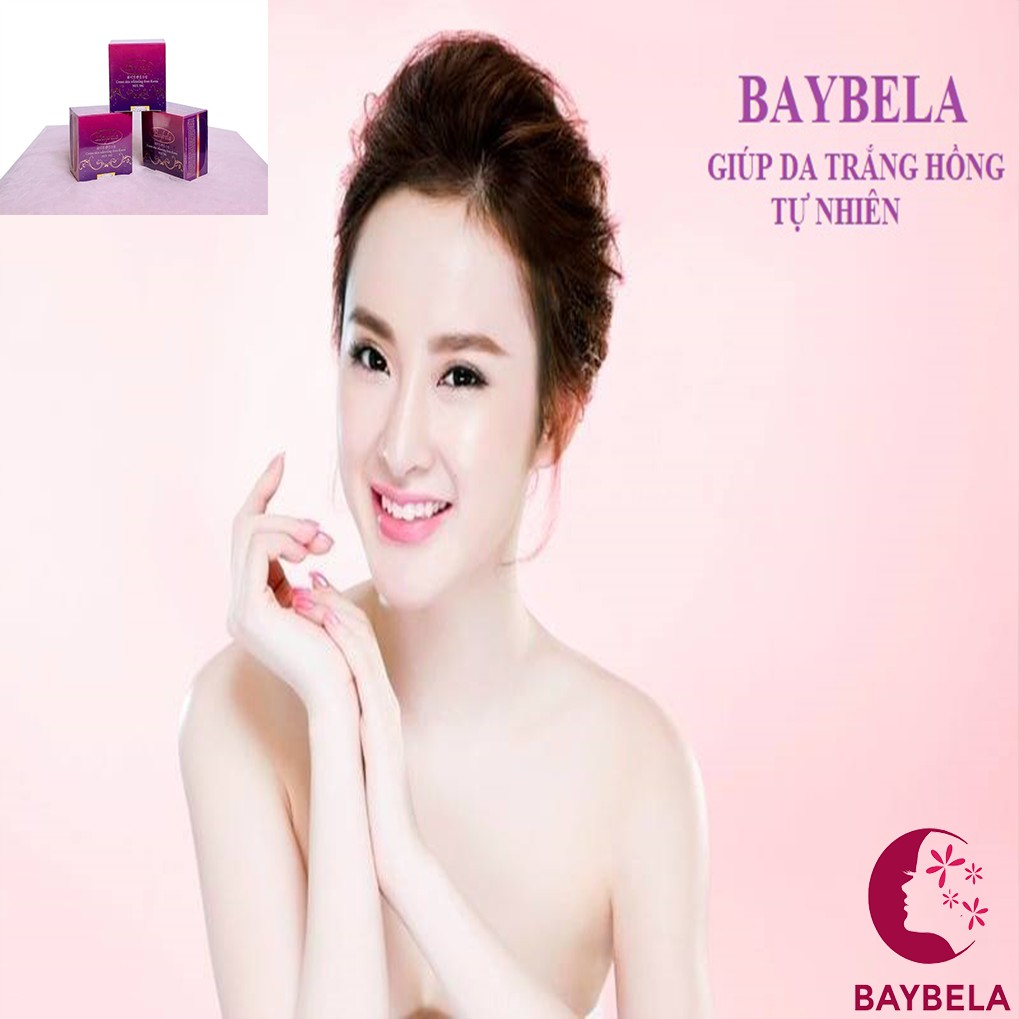 KEM TRẮNG DA, MỜ NÁM TÀN NHANG, THU NHỎ LỖ CHÂN LÔNG CHỐNG NẮNG BAYBELA CAO CẤP BA1