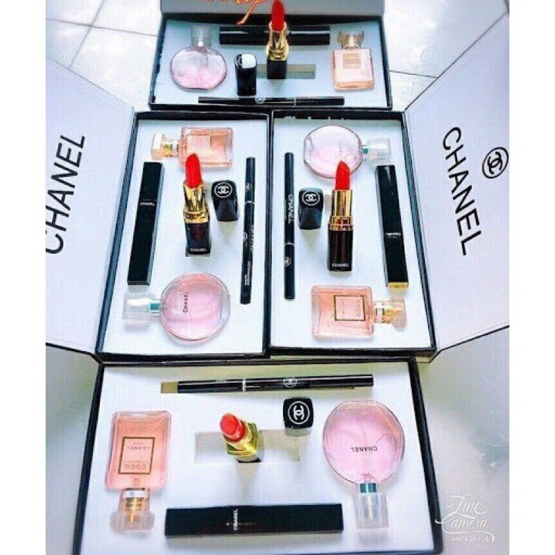 ✅ Bộ quà tặng mỹ phẩm Chanel 5 món✅