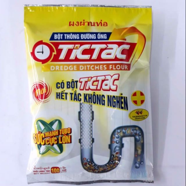 BỘT THÔNG CỐNG TICTAC 100GR