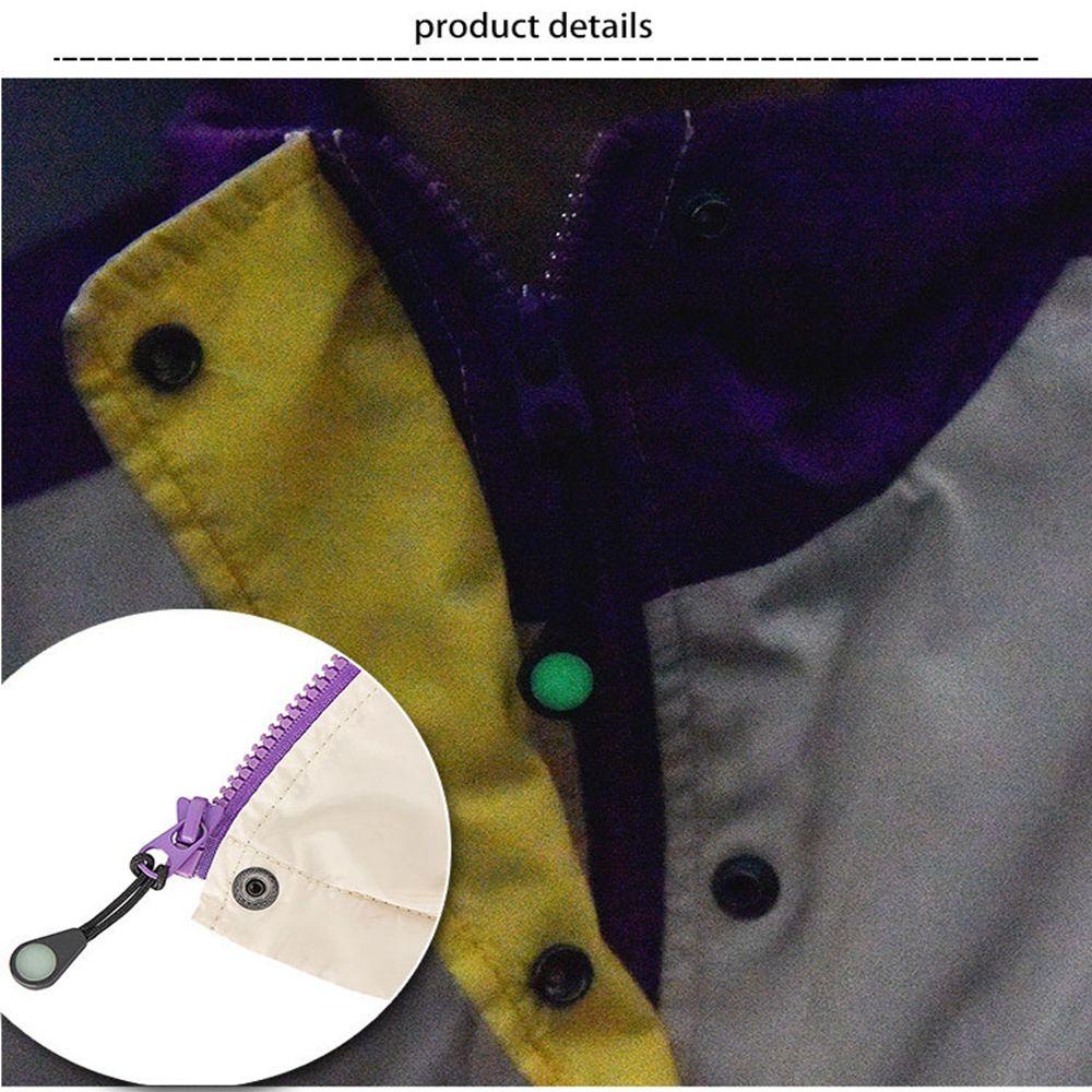 Mayshow Set 10 Áo Khoác Dây Kéo Khóa Màu Tối Siêu Sáng