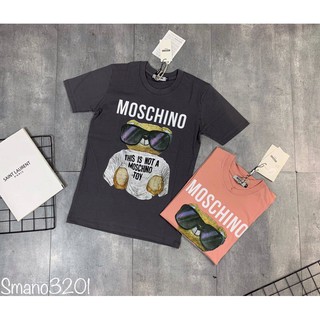 Áo phông nam nữ mặc đôi, đơn Gấu Moschino