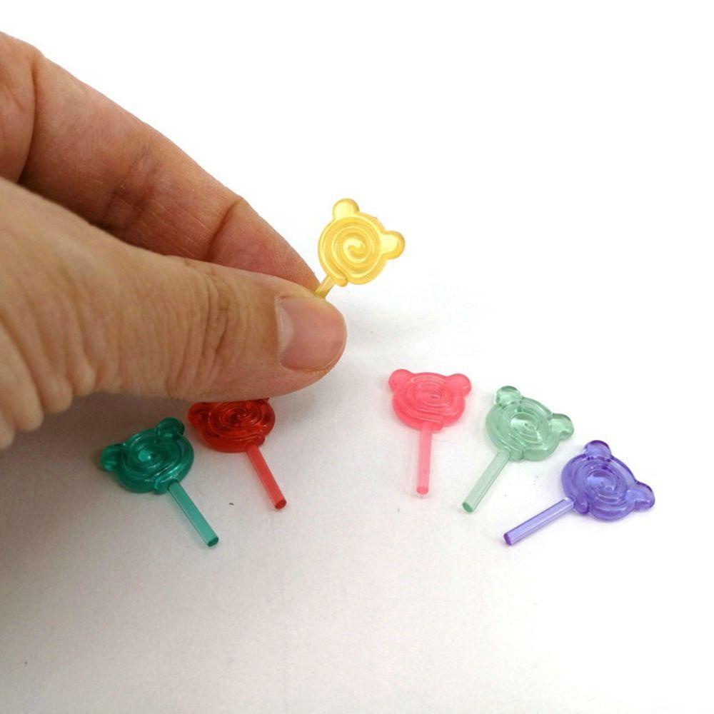 RAINBOW 5 Mô Hình Kẹo Mút Trang Trí Nhà Búp Bê