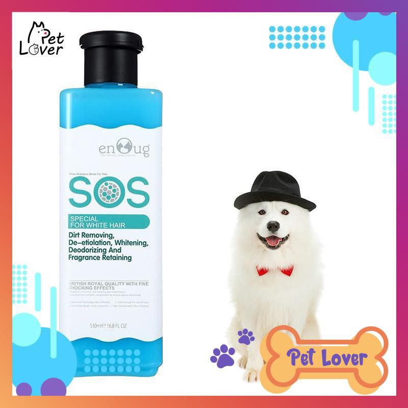 Sữa Tắm Cho Chó Mèo SOS 530ml, thơm mùi lâu_ HÀNG CHÍNH HÃNG