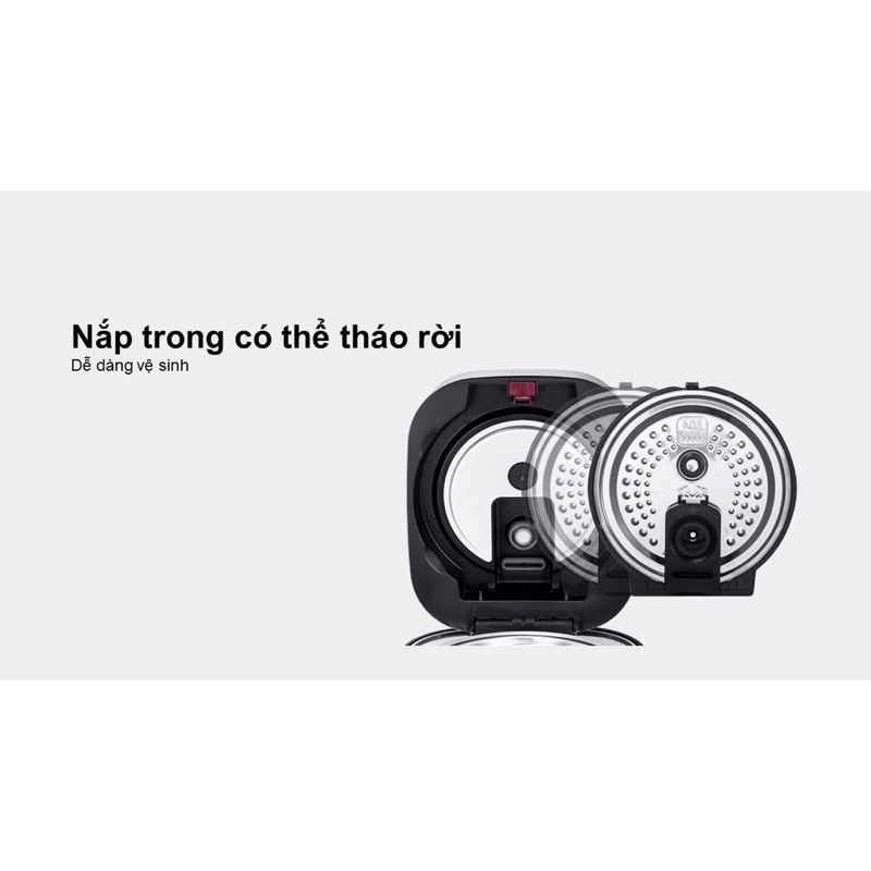 Nồi cơm điện tử cao tần Toshiba RC-10IX1PV - Bảo Hành Chính Hãng