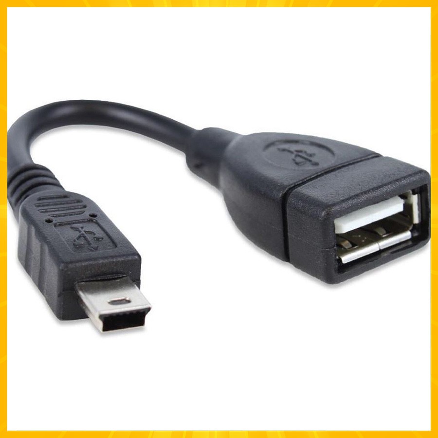 CÁP CHUYỂN ĐỔI CỔNG USB MINI SANG CỔNG USB 2.0