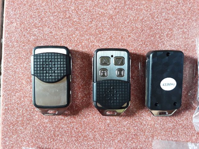 # Khóa cửa cuốn mã gạt 433 mhz Tec inox