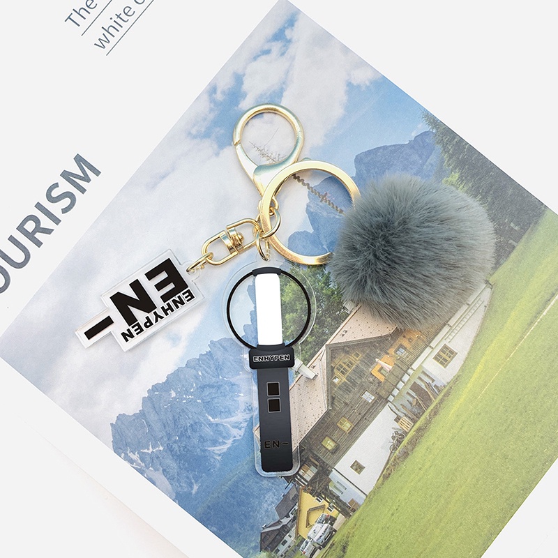 Móc Khóa Acrylic Hình Ngôi Sao Jjiuad BTS BLACKPINK EXO TWICE TNT