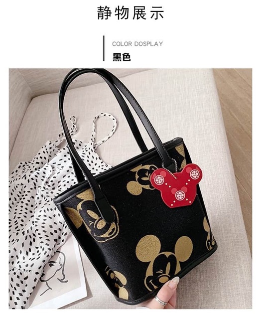 Túi Mickey hot trend 2020 chất thô sang xịn mịn