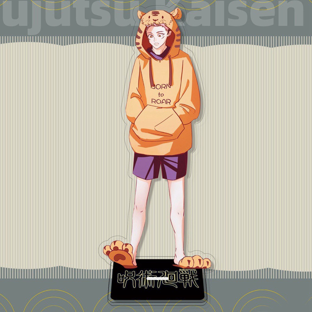 Mô hình trưng bày họa tiết nhân vật hoạt hình Jujutsu Kaisen Gojo Satoru