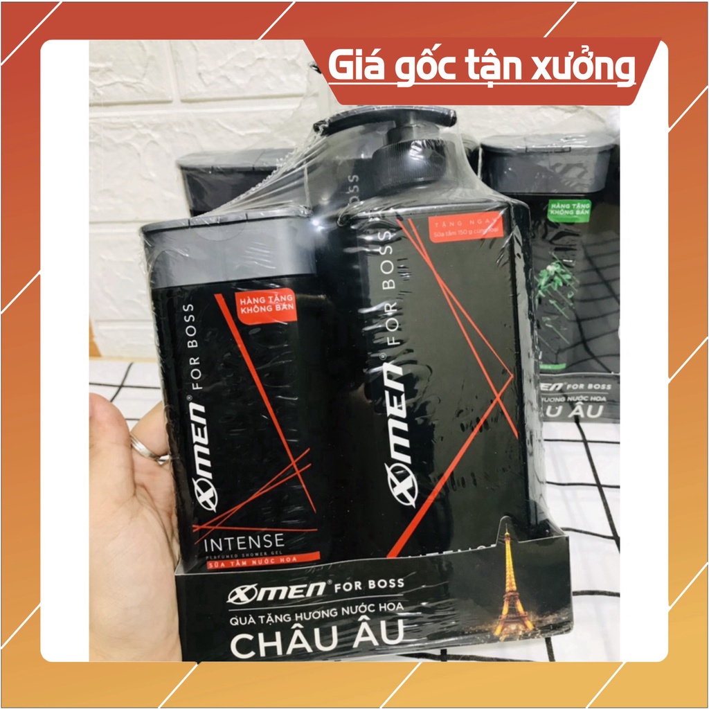 Dầu gội hương nước hoa Xmen For Boss 650g tặng ngay sữa tắm cùng loại 150g