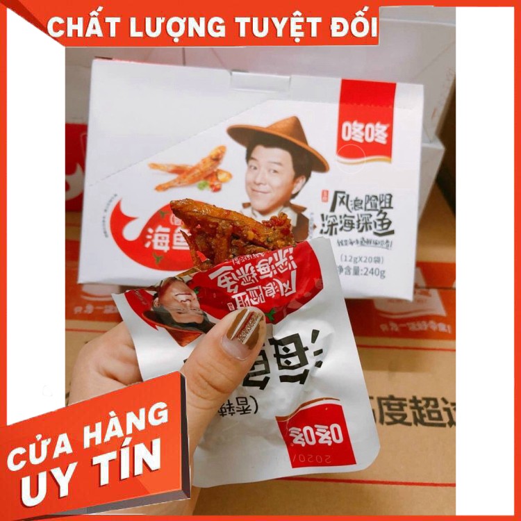 Free ship 1 HỘP CÁ CAY ( 20 gói nhỏ) | BigBuy360 - bigbuy360.vn