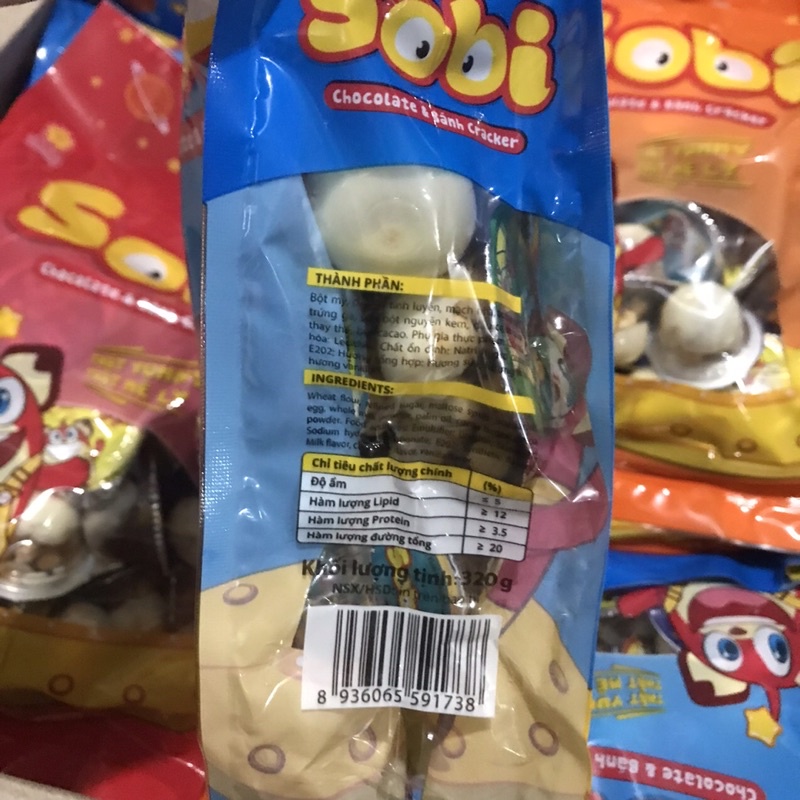 Bánh Cracker SOBI túi 320g