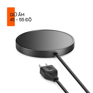 Bếp hâm nóng, đế giữ nhiệt trà, cà phê bằng điện BW02A (Đen)