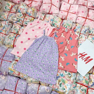 Váy 2 dây H&Mm xuất dư cho bé