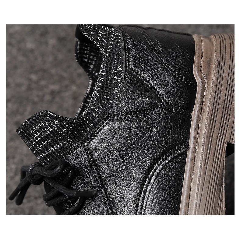 Giày da kiểu dáng thời trang sang trọng cho nam