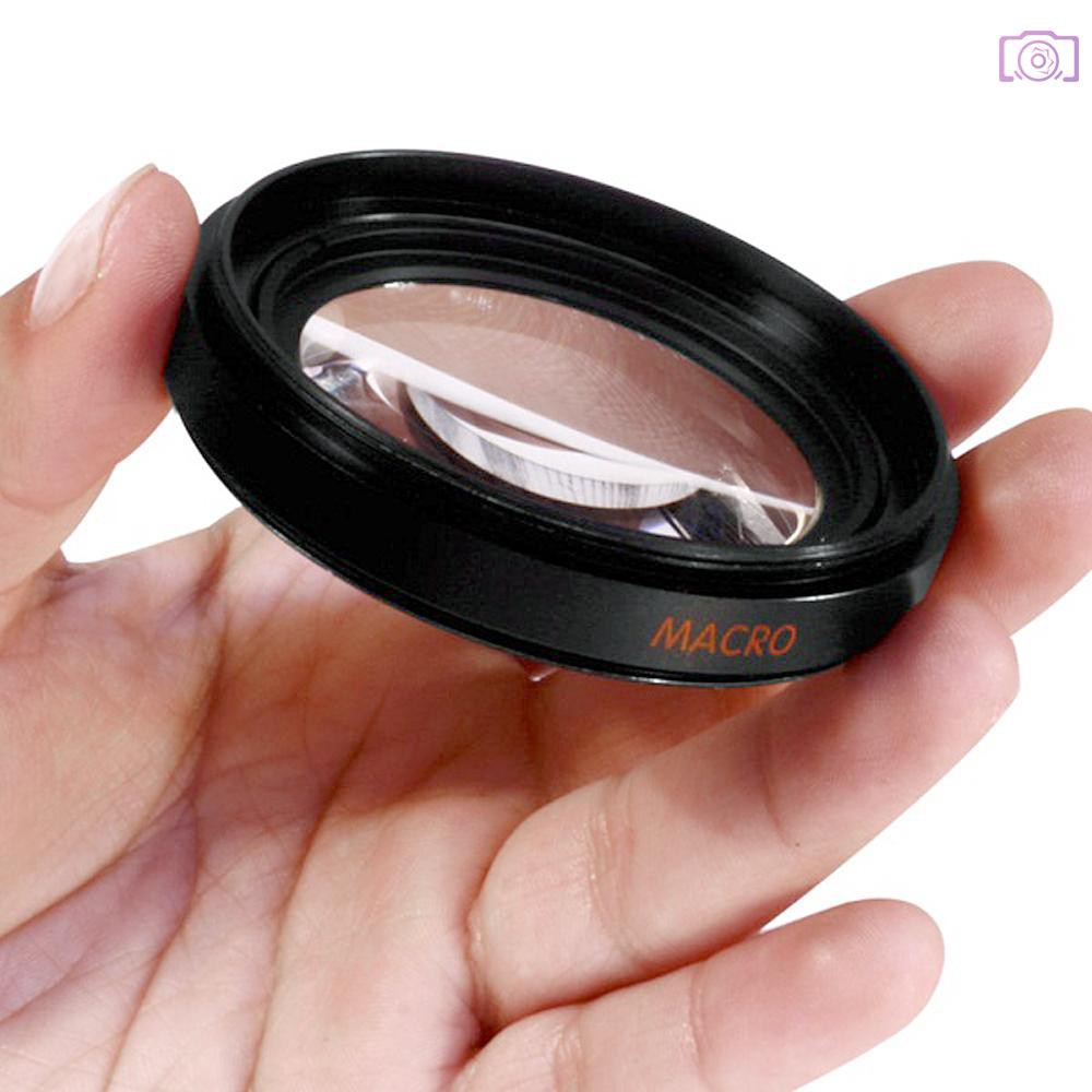 Ống Kính Góc Rộng Oyx 52mm 0.45x Cho Máy Ảnh Canon Nikon Sony Pentax 52mm Dslr