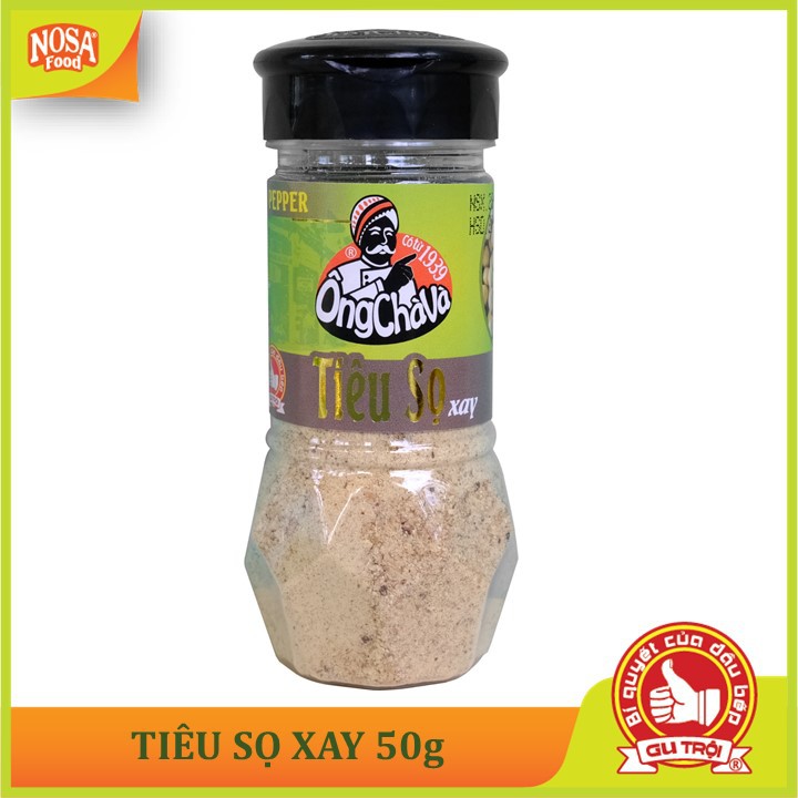 Tiêu Sọ Xay Ông Chà Và 50gr (Ground white pepper)