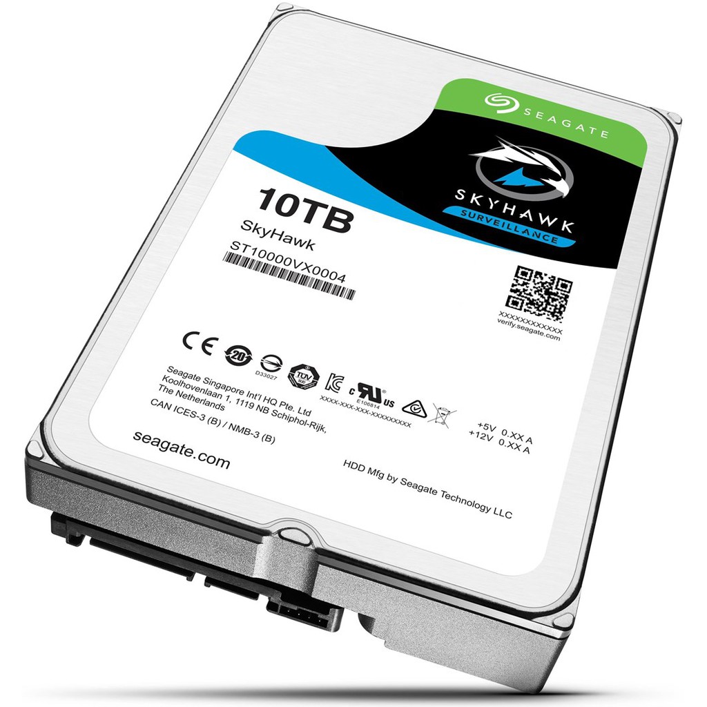 Ổ CỨNG CHUYÊN DÙNG CHO CAMERA 10TB SEAGATE SKYHAWK