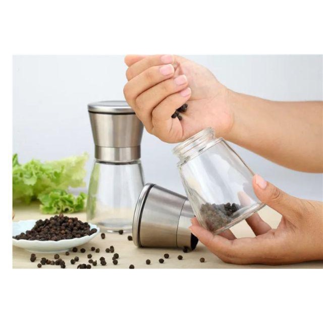 Dụng Cụ Xay Tiêu Cầm Tay Inox cao cấp Sang Trọng